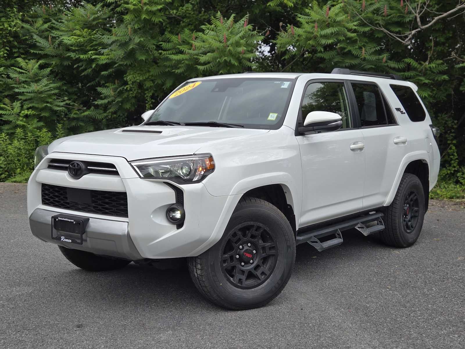 2024 Toyota 4Runner TRD Off-Road Premium in Ice — front three-quarter view